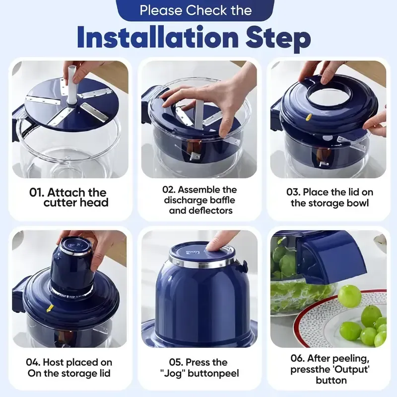One-Touch Automatic Peeler – Peel Fruits & Vegetable in Seconds.Order now and get a discount！Treat yourself or that food lover you know.💝💝💝