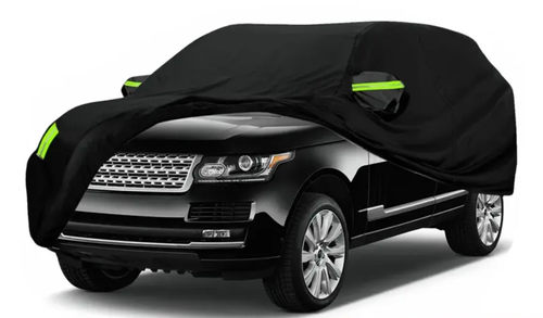 （Upgraded Needle Cotton + 210D Oxford Cloth Car Cover, Wearproof Waterproof Paint Protection. Includes a Combination Lock. Limited quantities available, buy now!）High Quality All weather Multilayer Car Cover with Reflective Stripes, Full Car Exterior Cover, Rain and Sun Protection for sedans, SUVs, and pickup trucks.