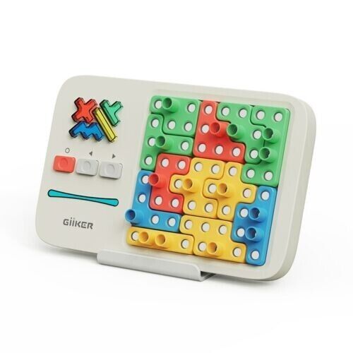 GiiKER Super Blocks Puzzle Game, 1000+ Leveled Up Electronic Brain Game for Kids