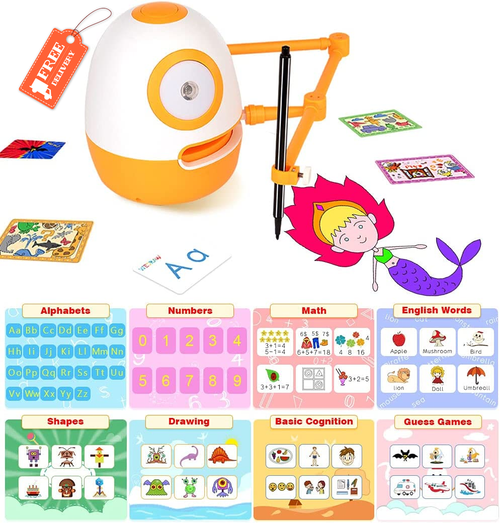 WEDRAW Preschool Learning Educational Toys for 3 4 5 6 7 Year Old Kids, Interact