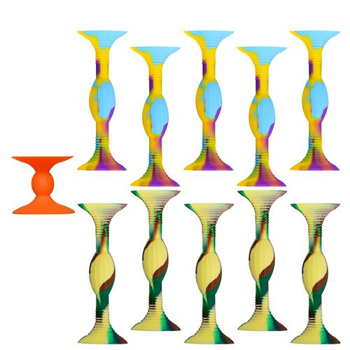 11pcs Pop Sucker Darts Throwing Game Sticky Pop Table Toy Family Stress Reliever
