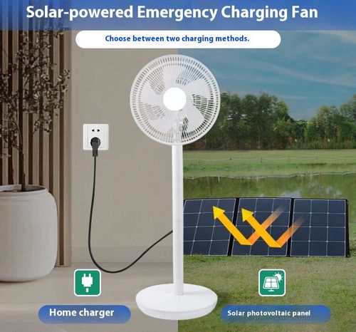 Solar Floor  Fan