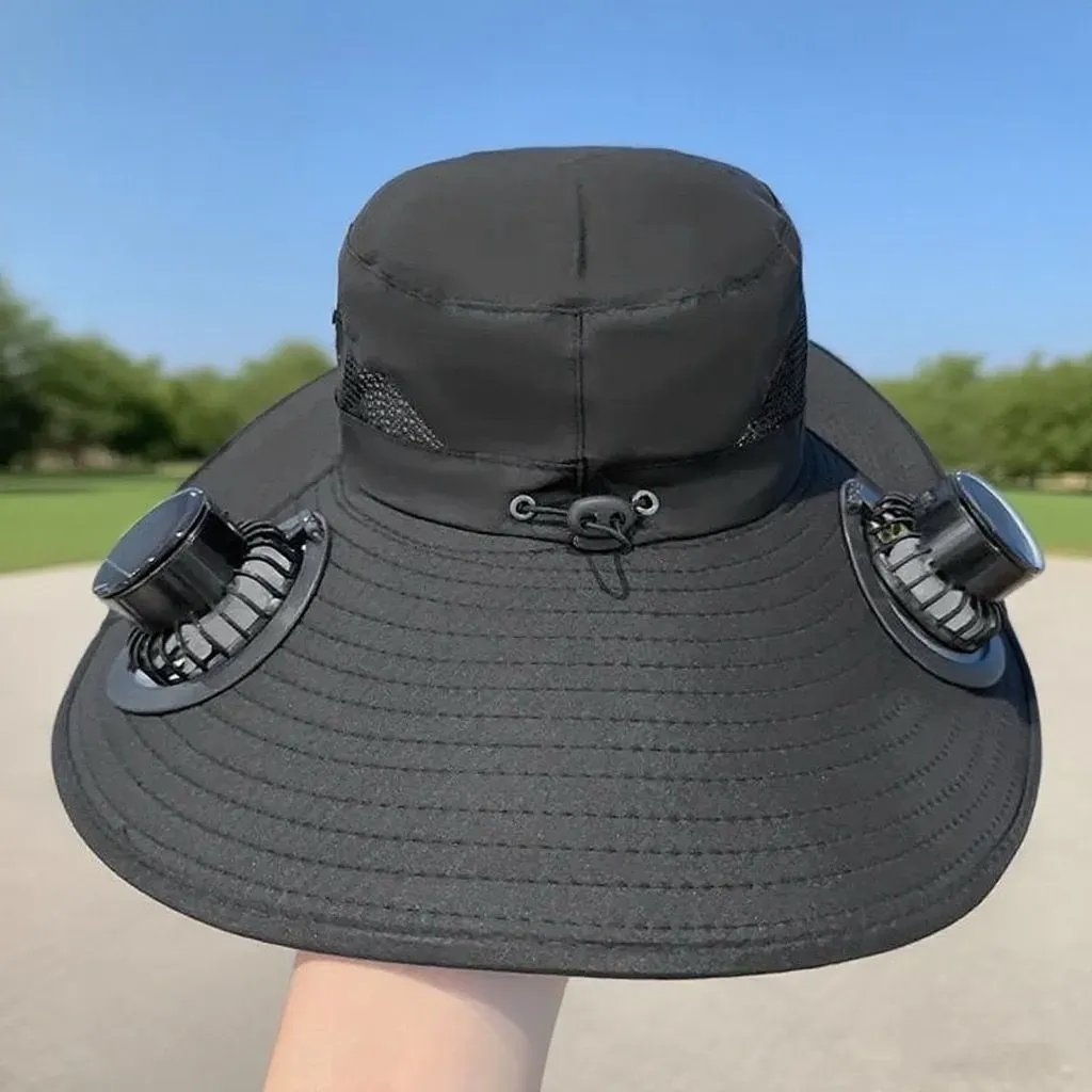 Solar Fan Hat