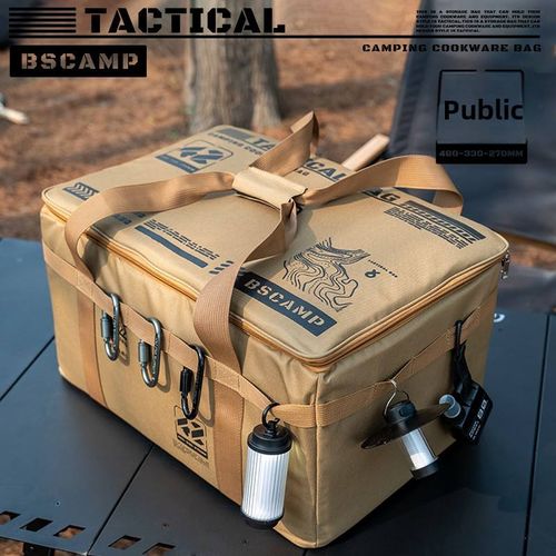 Folding picnic storage box