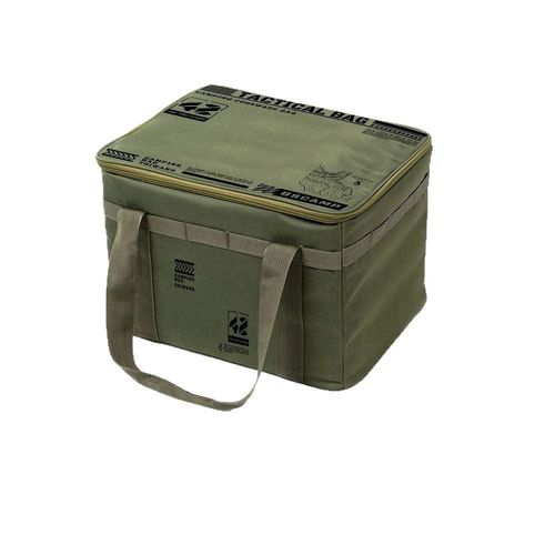 Folding picnic storage box