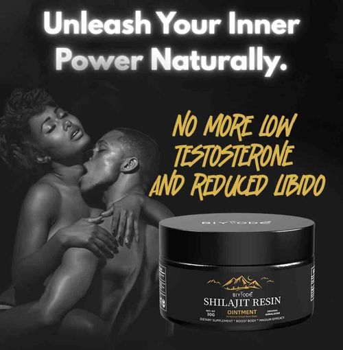 Shiraz resin. Increases testosterone levels, enhances stamina, and restores vitality.