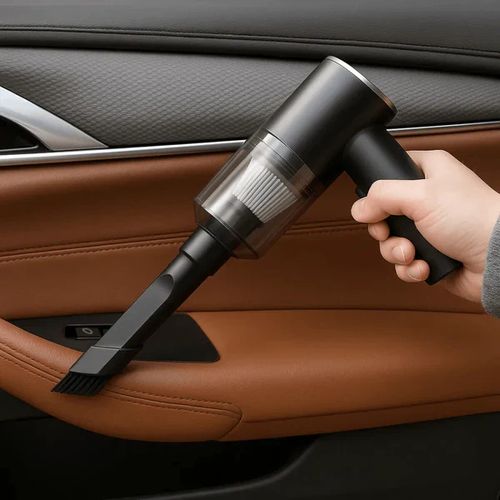 Two-in-one car multi-function wireless charging vacuum cleaner