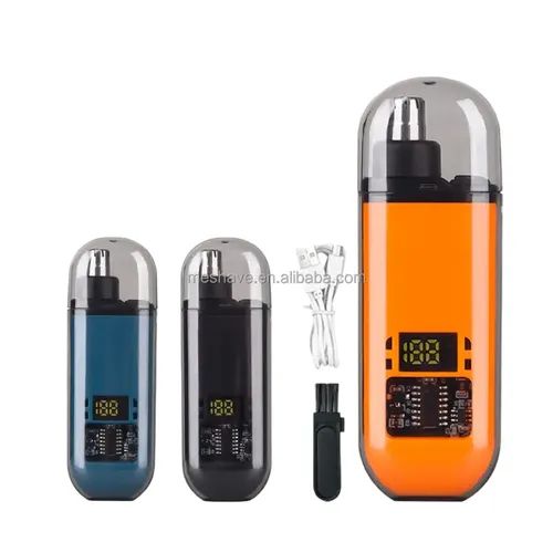 Rechargeable portable nose hair trimmer