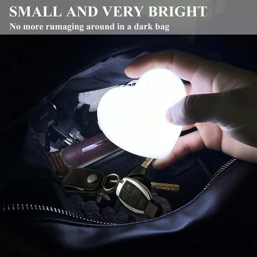💖 Illuminate Your Handbag with Style! 💖 Bag pendant keychain night light 💖