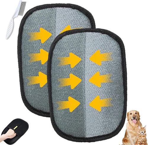 🐶🐱  Pet Static Hair Removal Gloves make