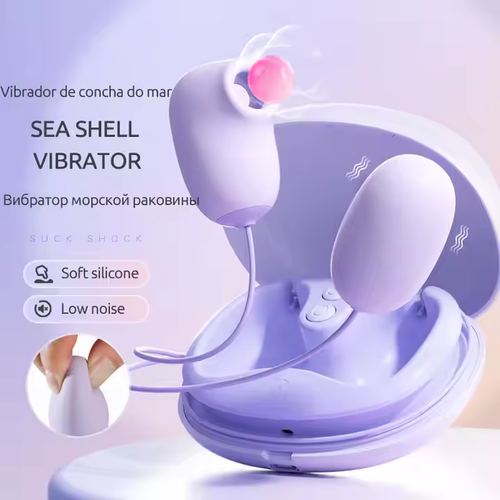 Vibrators for Women Silent 2 in 1 Vibrator Adult Couple Sex Toys Vibrating。Egg Nipple Sucking Toys G Spot