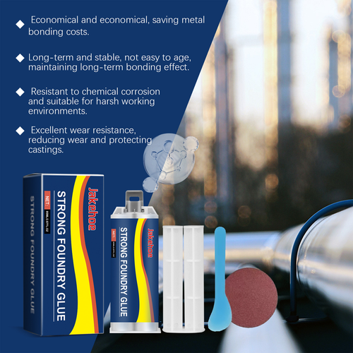 Metal Ceramic Tile Castings Plastic Hole Crack Repair Waterproof High Temperature Resistant AB Welding Agent Adhesive Glue