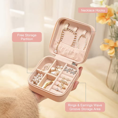💎Portable Jewelry Travel Case