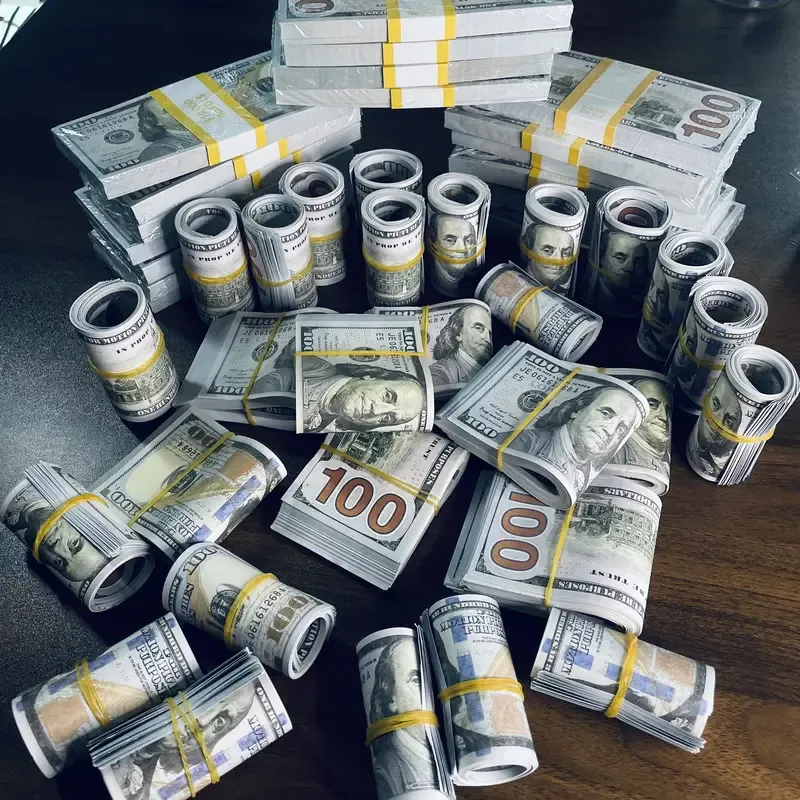 200pcs Dollar Bills Replica Prop Money Set - Perfect for Christmas, Halloween Parties, Filming, Movie Props, and Board Games