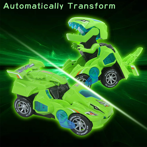 🔥 Promotion 40% OFF🎁LED DINOSAUR TRANSFORMATION CAR TOY