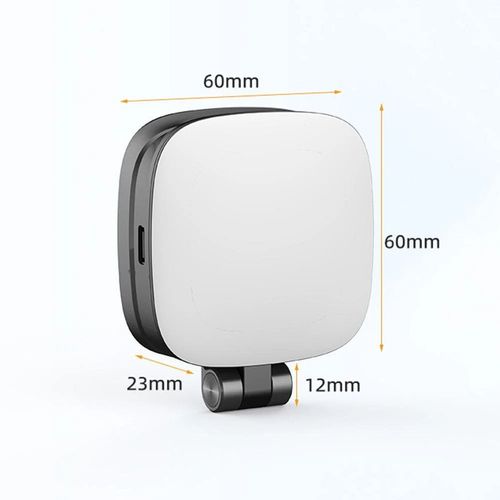 for Small Rig Light for IPhone, Phone Light with A Mirror,Magnetic Selfie Vide^