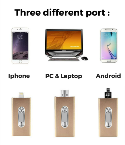 Universal Flash Drive - IOS & Android Smartphones