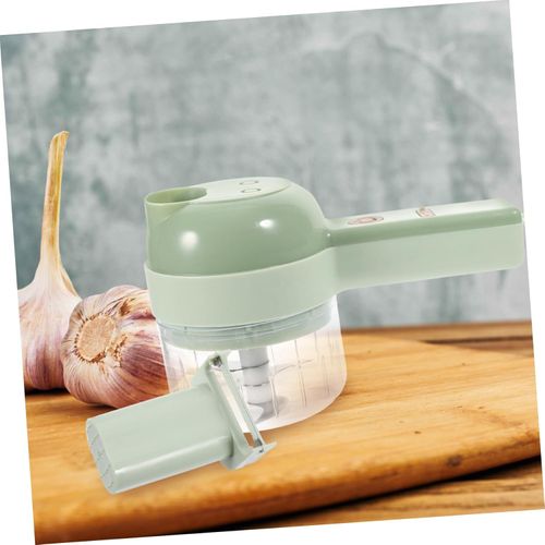 1set Vegetable Cutter Garlic Masher Convenient Kitchen Food Slicer for Home Hotel and Supermarket Use and Easy to Clean