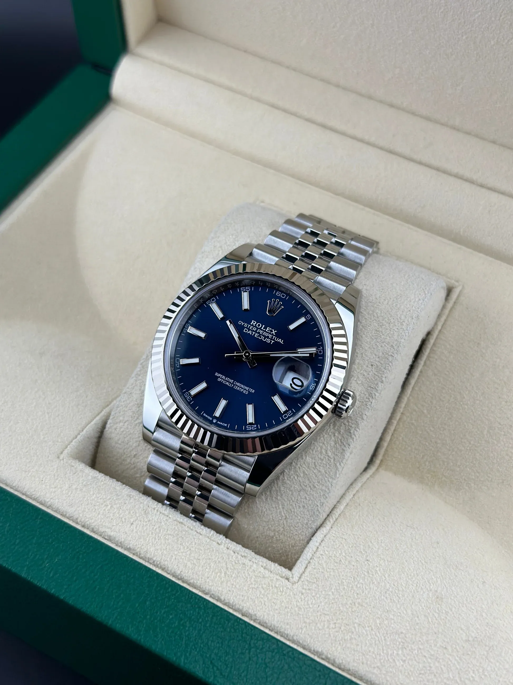 Rolex Datejust 41 Blau | Jubilee  | NEU | CH