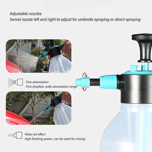 EVGATSAUTO Print Spraying Machine, Compressed Hand Pump Spray Bottle, Portable Pressure for Garden Irrigation, House with Fine Fog