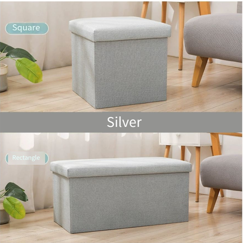 Foldable Storage Cube With Lid  11.75in x 11.75in x 11.75in