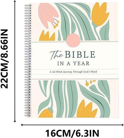 The Bible in A Year A 52-week Study Spiral Bound Gods Word Plan for Women
