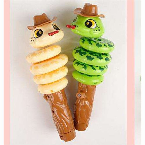 Cartoon Animal Fake Snake Whistle Spinning Toys for Children, Suitable for Filling Gift Bags at Children's Birthday or Holiday Parties, Interesting Sensory Toys