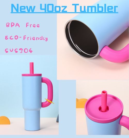 40oz car bottle with large capacity peach