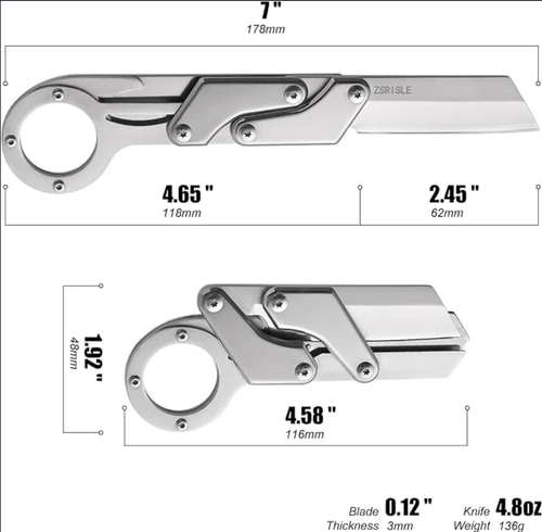 Outdoor Multi-Purpose High Hardness Folding Knife Boxed