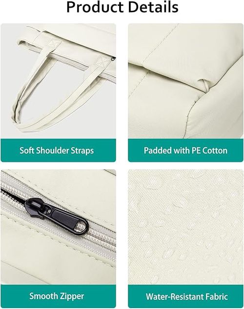 Tote Bag for Women, With  Compartments, Lightweight Shoulder Bag Handbags for Work, Travel