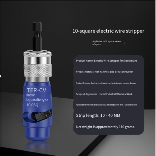 Multi-function Electric Wire Stripper Tool Kit for Electricians Quick Efficient Wire Stripping Durable Construction for Soft Hard Complete Set