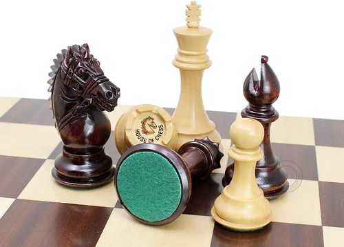 LEAP Wooden Chess Set Magnetic Travel Size 13 Inches - 2 Extra Queens - Magnetic Folding Board, Handmade Portable Travel Chess Board Game Sets with Pieces Storage Slots - All Adults and Beginner