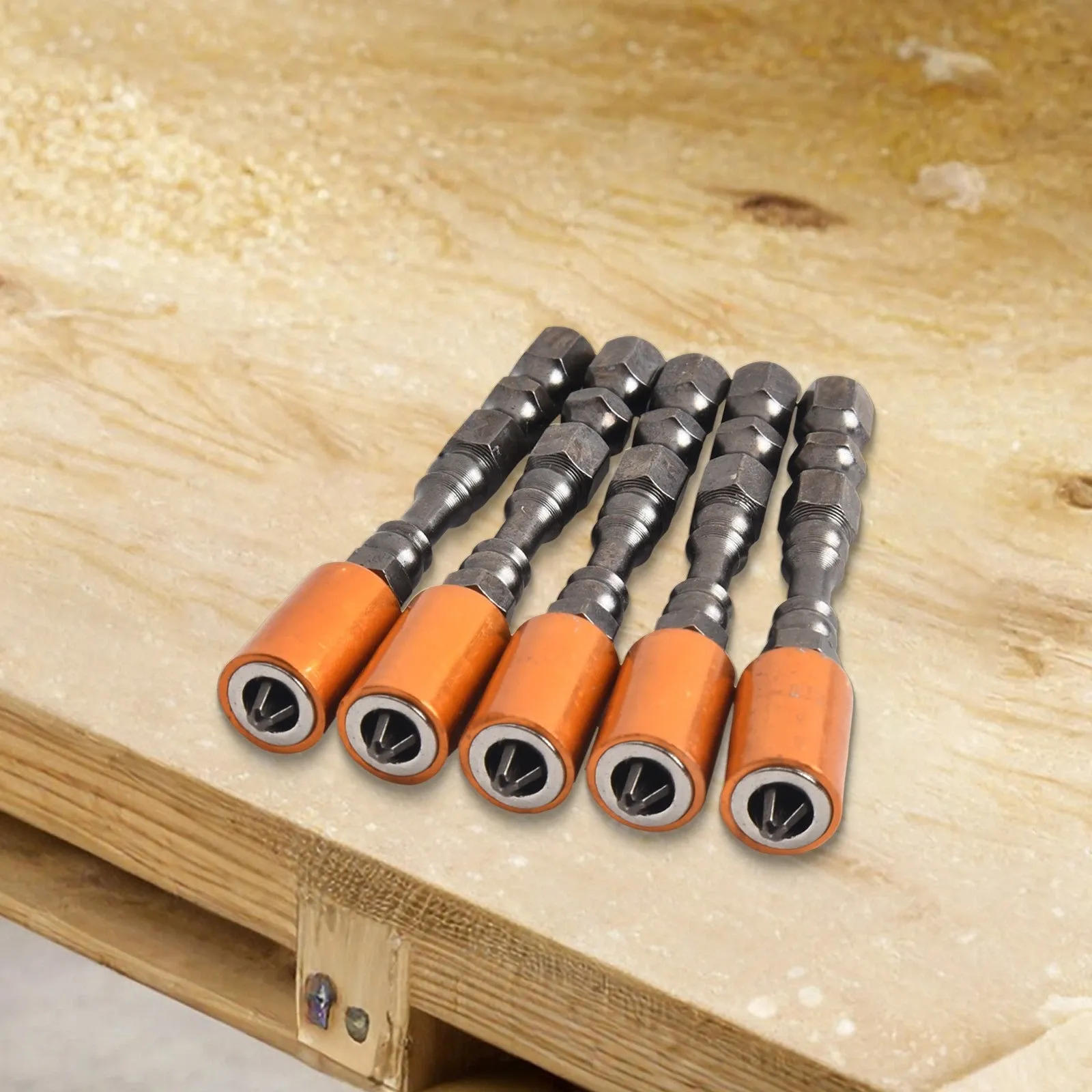 Screwdriver Bit Tool Workshop Batch Head Bite Magnetic Circle Metal High Quality