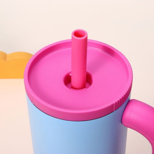 40oz car bottle with large capacity peach