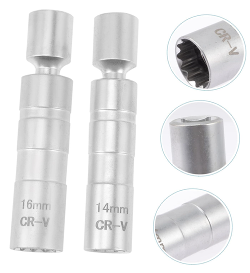 Spark Plug Removal Tool Magnetic Socket Car Repair Wrench Spark Plug Spanner