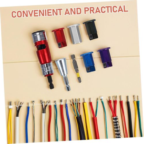 Multi-function Electric Wire Stripper Tool Kit for Electricians Quick Efficient Wire Stripping Durable Construction for Soft Hard Complete Set