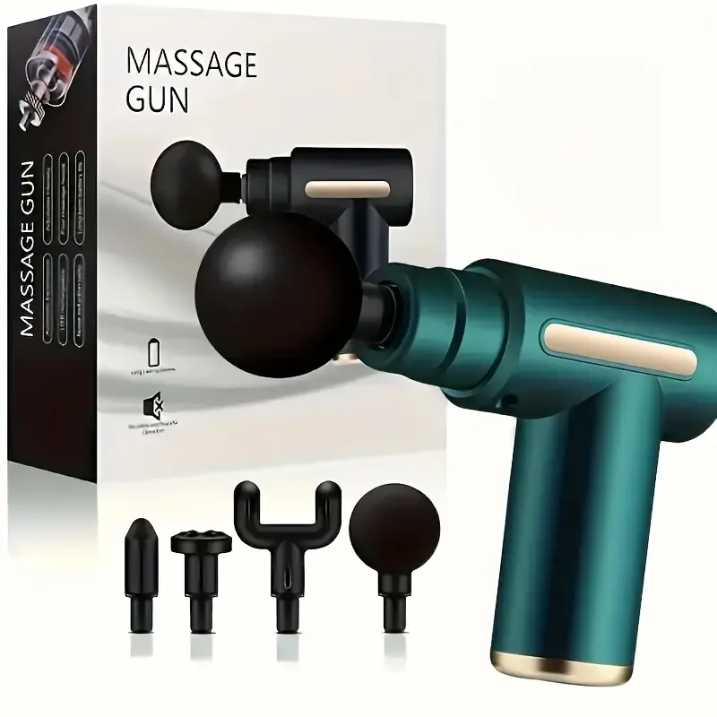 Professional Fascia Gun Fitness Coach Recommended Massage Gun Small Multifunctional Massage Gun Muscle Relaxation Electric Massager Multi functional Fitness Slimming and Back Massage Mini Massage Gun