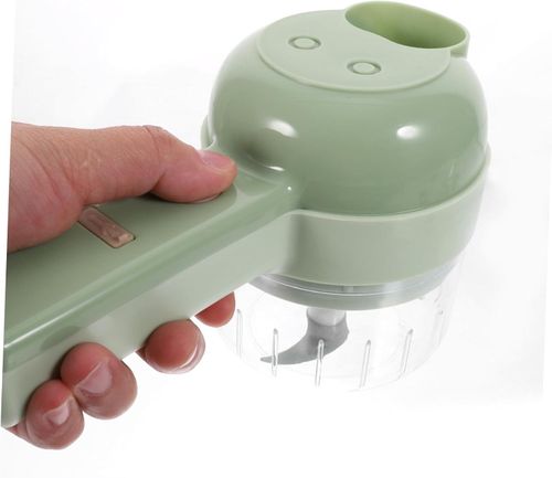 1set Vegetable Cutter Garlic Masher Convenient Kitchen Food Slicer for Home Hotel and Supermarket Use and Easy to Clean