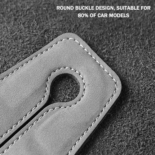 2pcs Car Seat Headrest Hooks for Mercedes Benz 220d 260 300 300d 300e 300de 400d Car Seat Hooks Purse Hook for Car Double Headrest Hooks Purse Holder   Mobile Phone Holder,Grey
