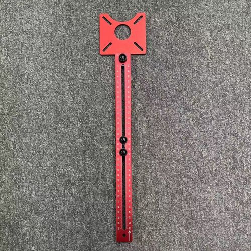 4 in 1 Router Groove Holder Adjustable Cabinet Template Tool Aluminum Insert Plate fo