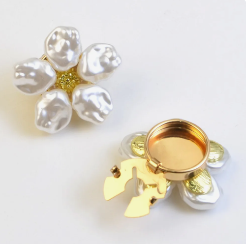 Decorative accessories: buttons, brooches, collar clips