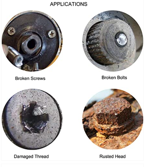 Snap-on 25-Piece Hexagonal Head Multi Spline Screw Extractor Set REX25B