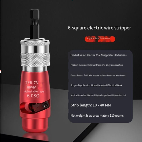 Multi-function Electric Wire Stripper Tool Kit for Electricians Quick Efficient Wire Stripping Durable Construction for Soft Hard Complete Set