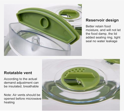 Microwave Cover with Water Steamer, Microwave Splatter Cover, 10 Inch Clear Microwave Cover for Food, Microwave Food Cover with Handle, Food Cover for Microwave Oven, Kitchen Gadgets Accessories White