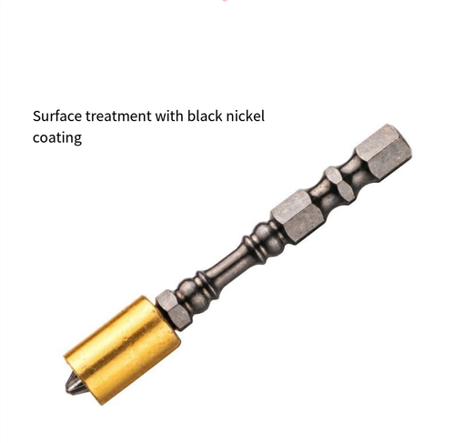 Screwdriver Bit Tool Workshop Batch Head Bite Magnetic Circle Metal High Quality