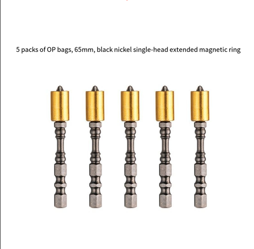 Screwdriver Bit Tool Workshop Batch Head Bite Magnetic Circle Metal High Quality