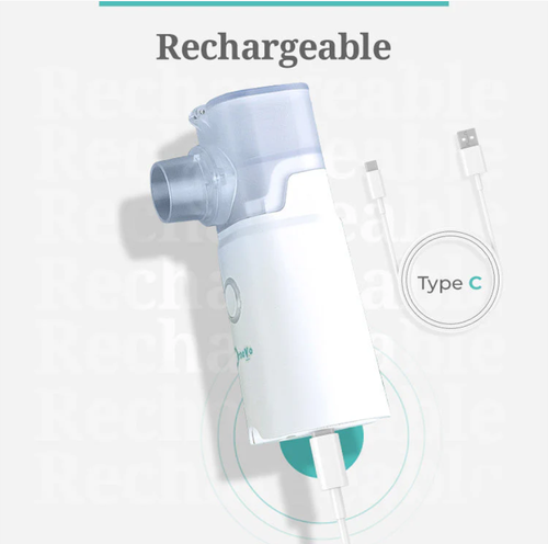 Portable Mesh Nebulizer - Efficient Respiratory Relief Anywhere, Anytime