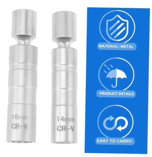 Spark Plug Removal Tool Magnetic Socket Car Repair Wrench Spark Plug Spanner