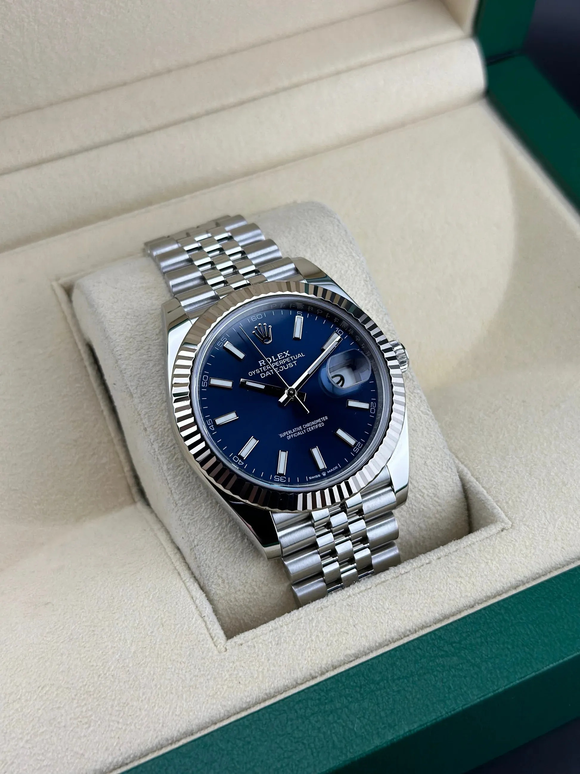 Rolex Datejust 41 Blau | Jubilee  | NEU | CH