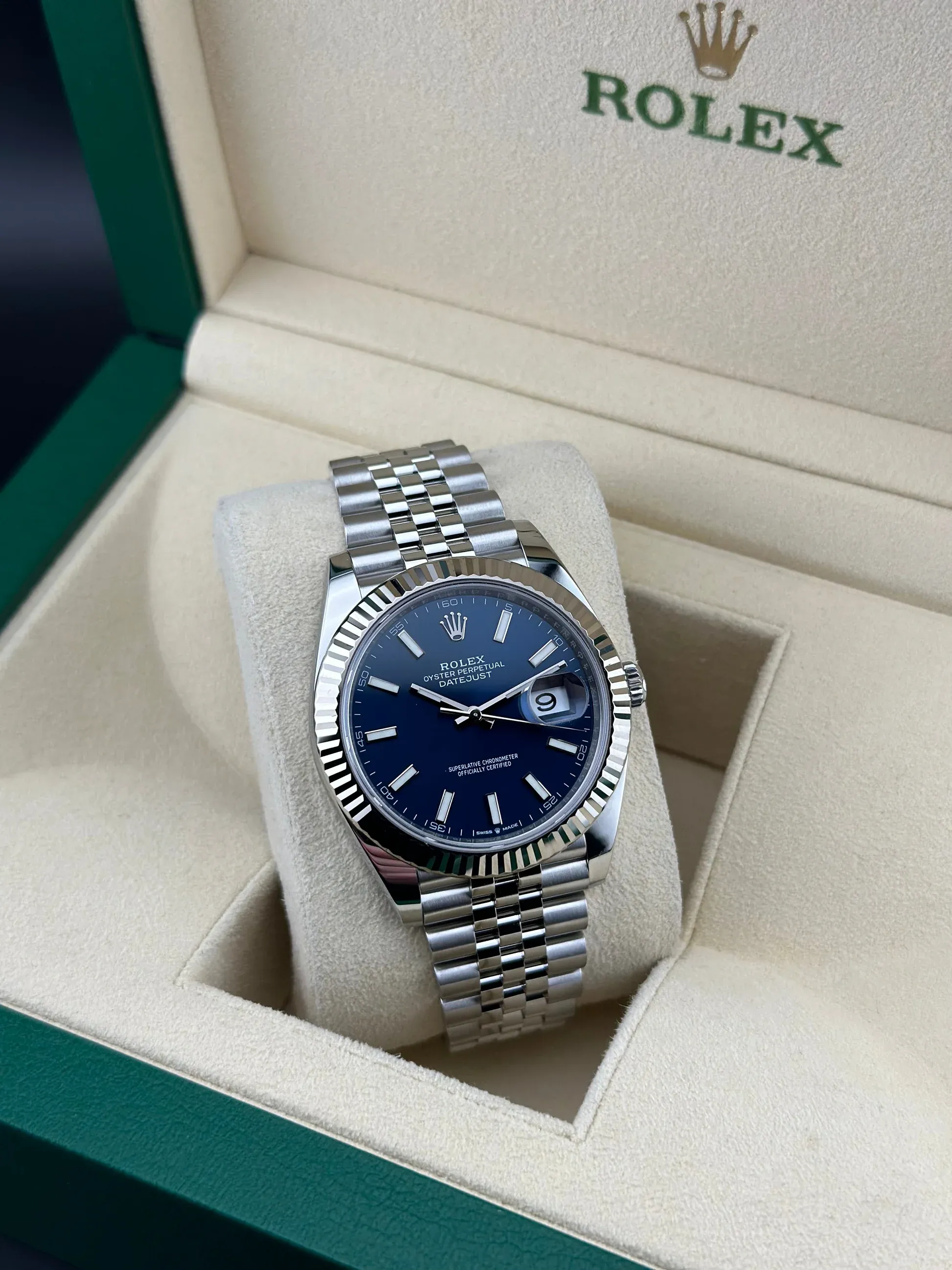 Rolex Datejust 41 Blau | Jubilee  | NEU | CH